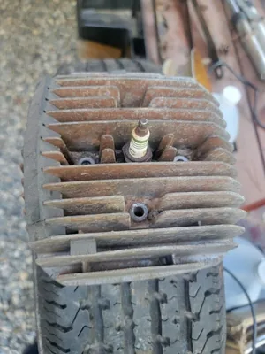 Harley Davidson sx175 enduro aeromachi cylinder head