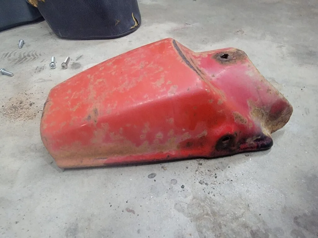 honda xl75 xl80 rear fender — photo 3