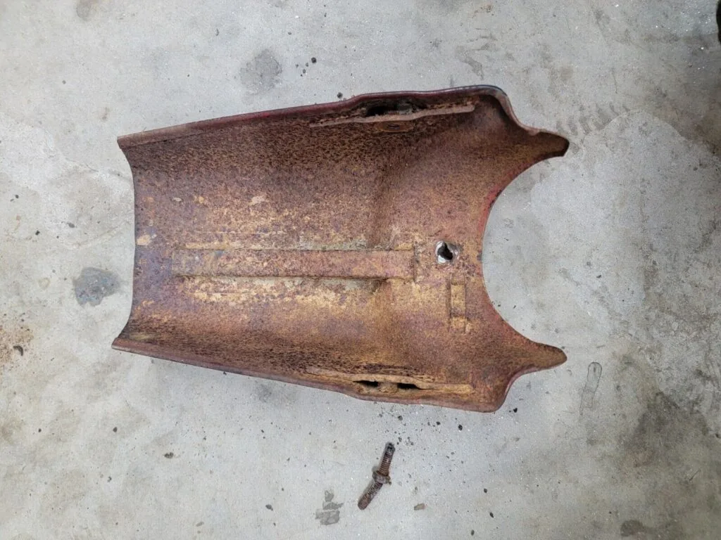 honda xl75 xl80 rear fender
