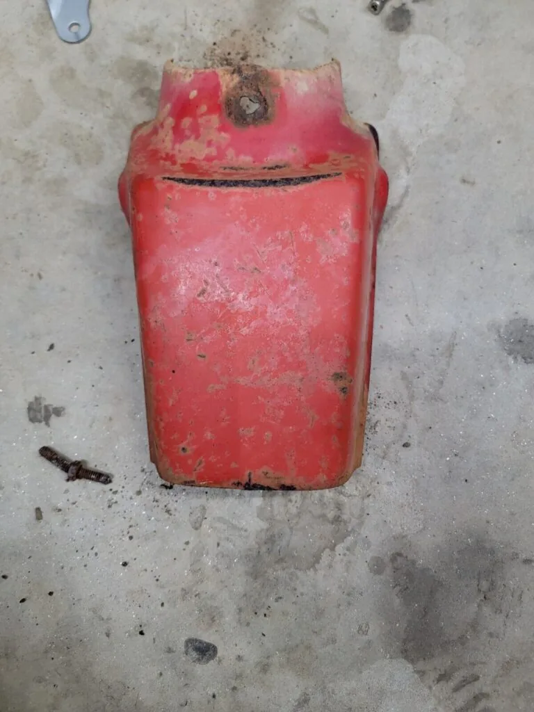 honda xl75 xl80 rear fender — photo 2