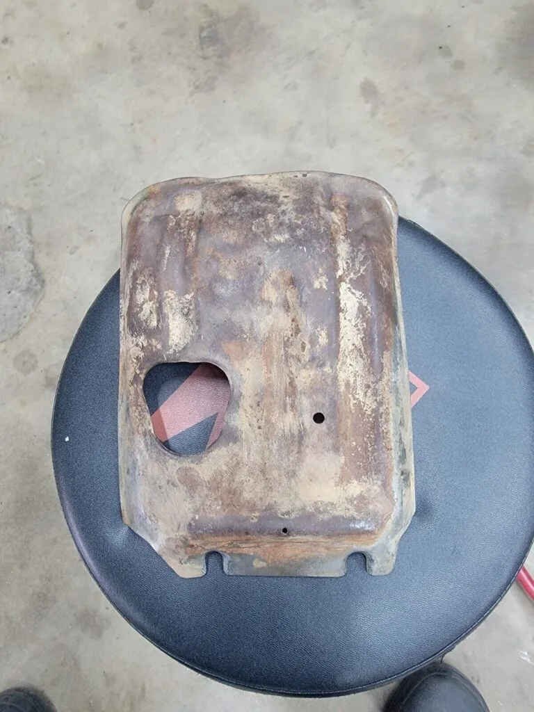 honda xr75 skid plate — photo 2