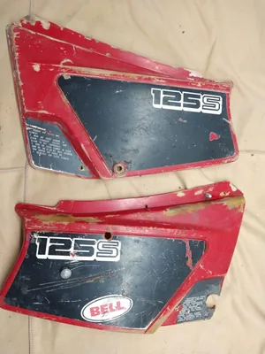 Honda XL125S Side Covers
