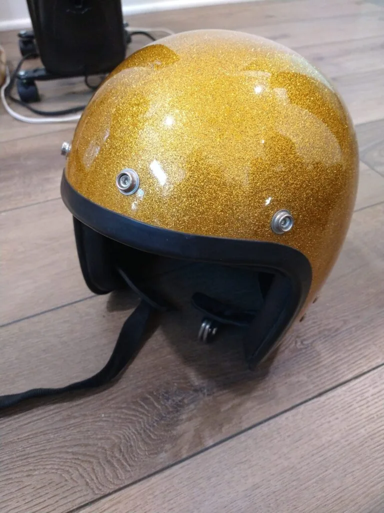 Vintage Motorcycle Helmet