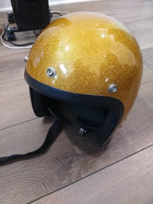 Vintage Motorcycle Helmet