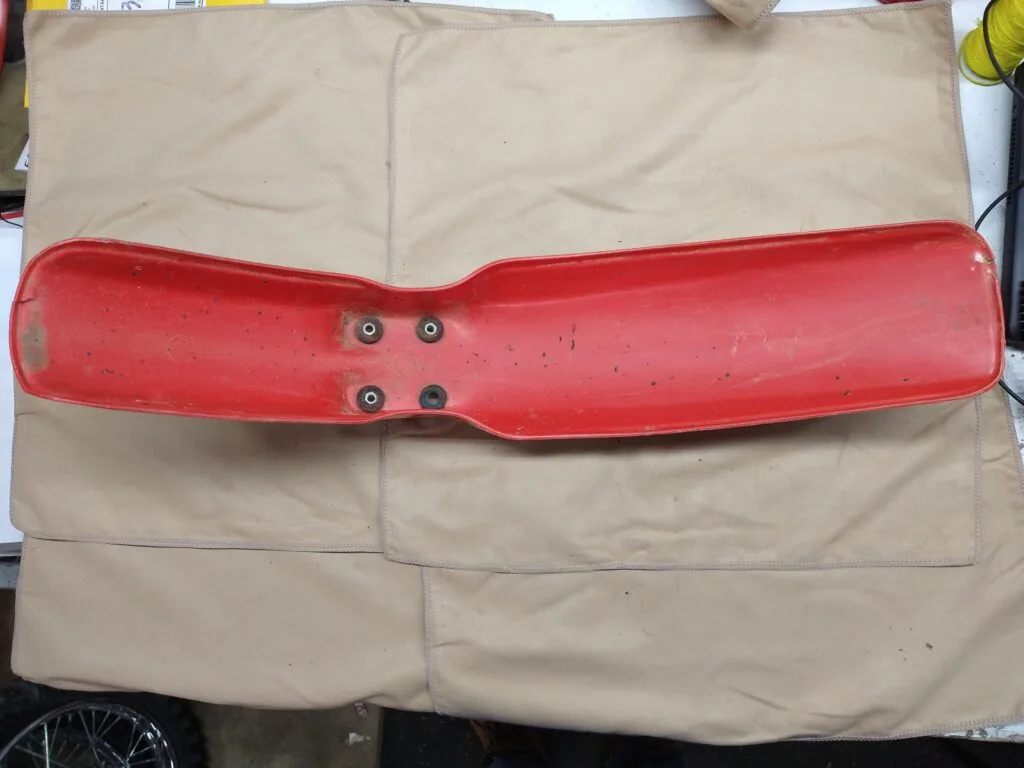 Honda XL100 Front Fender — photo 2