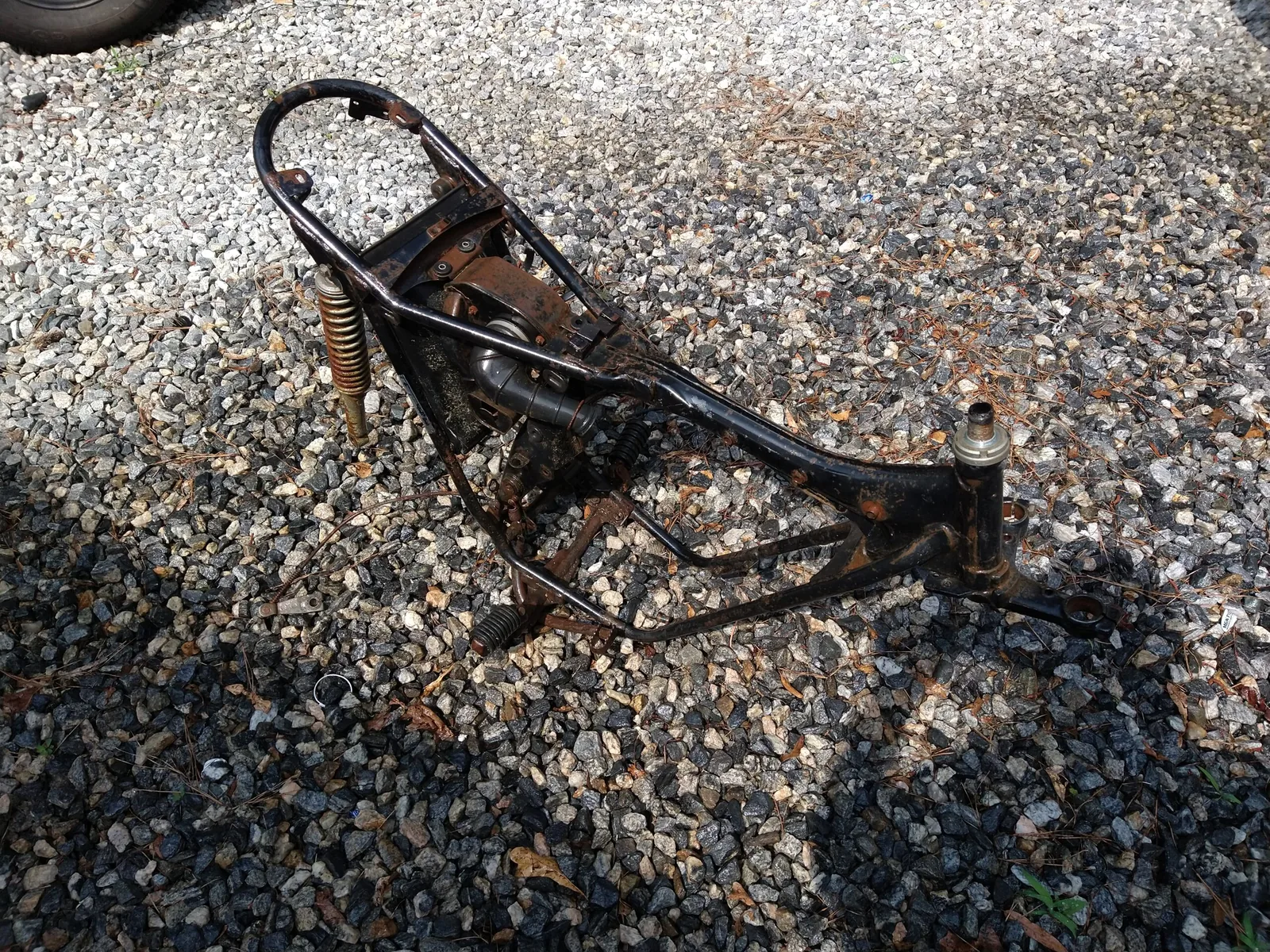 Honda SL125S Frame, Airbox, Shocks, misc — photo 4