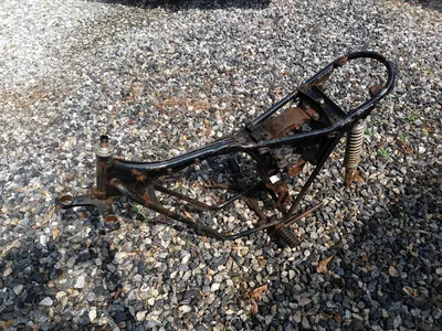 Honda SL125S Frame, Airbox, Shocks, misc