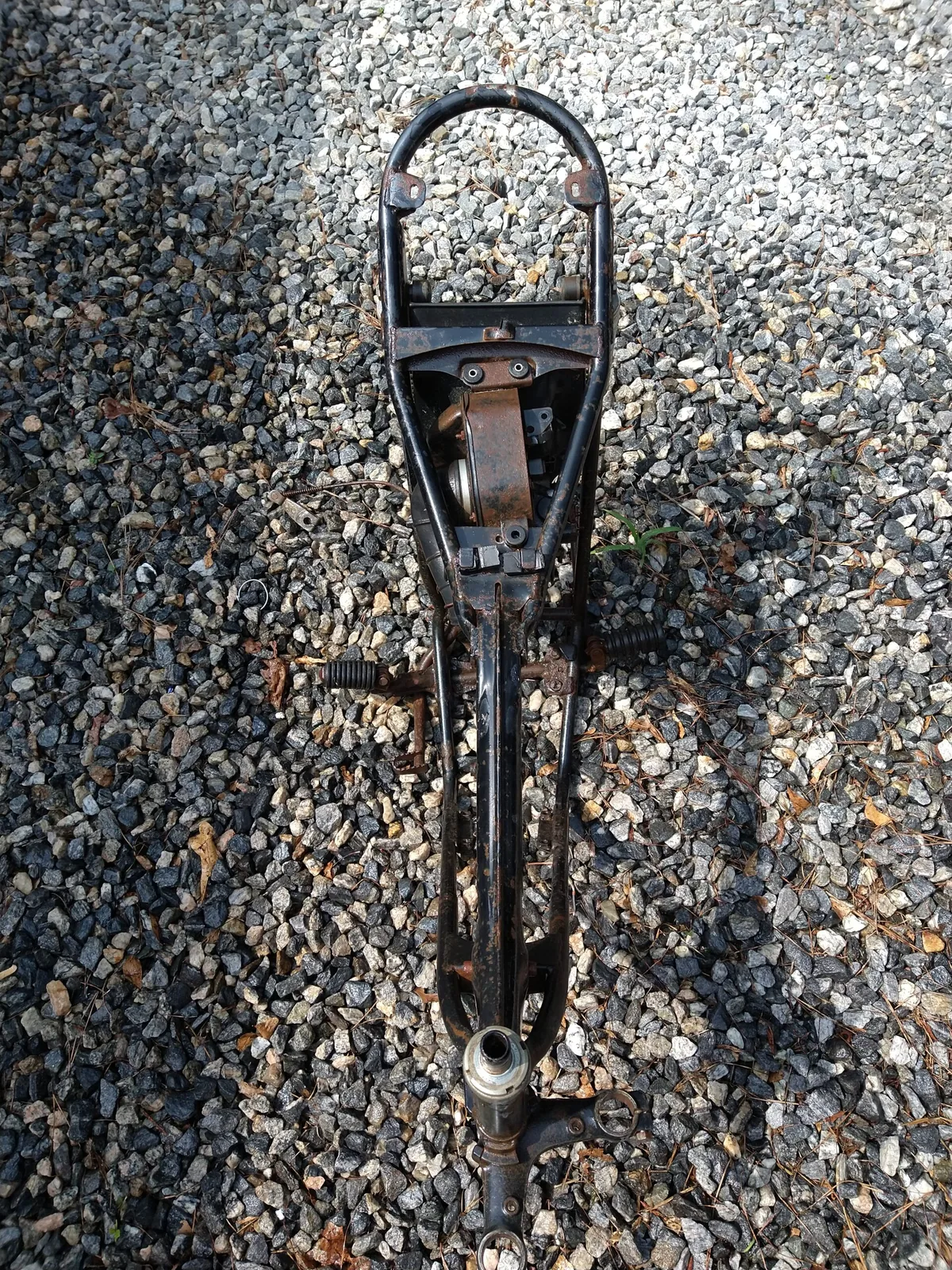 Honda SL125S Frame, Airbox, Shocks, misc — photo 5