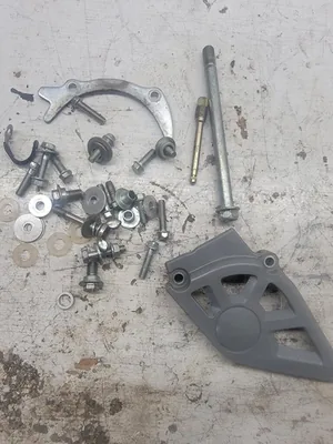 honda crf250x sprocket cover and plastics hardware parts lot