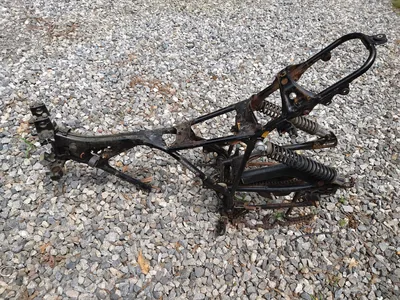 Honda XL125S Frame, Chain, Chain Guard, Swing Arm, Rear Shocks, Kickstand