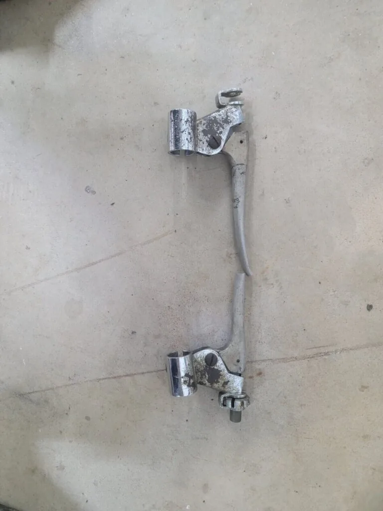 indian me125 brake perch and lever. clutch perch and lever — photo 2