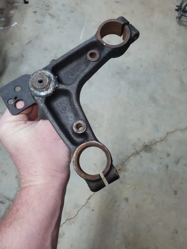 Honda SL125 triple tree — photo 2