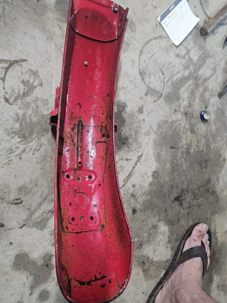 honda cb125 rear fender