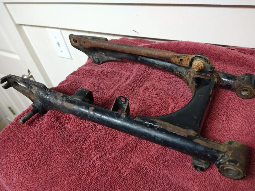 Honda XL80 Rear Swing Arm with Brake Stay