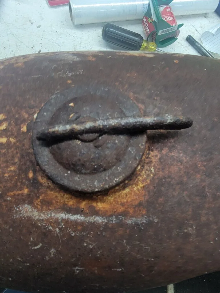 vintage motorcycle gas tank